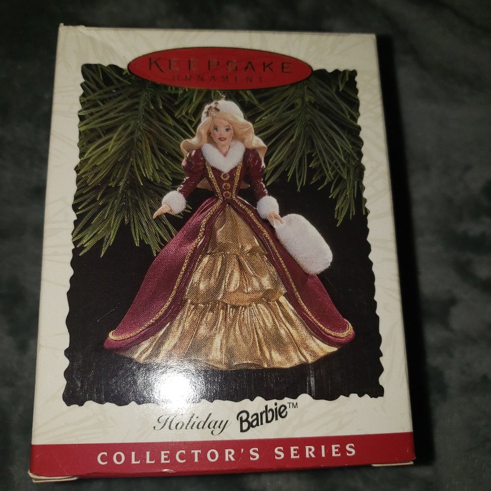 🪴Host Pick 🪴Holiday Barbie Ornt MIB